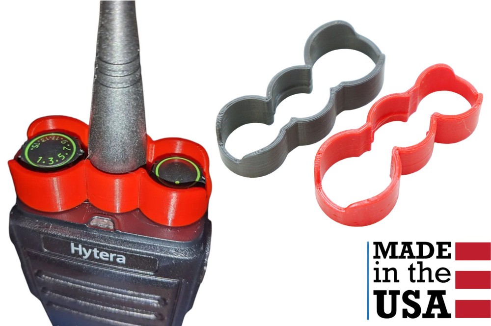 Custom Button Knob Guard Attachment Protector for Hytera BD502i 2-way radio