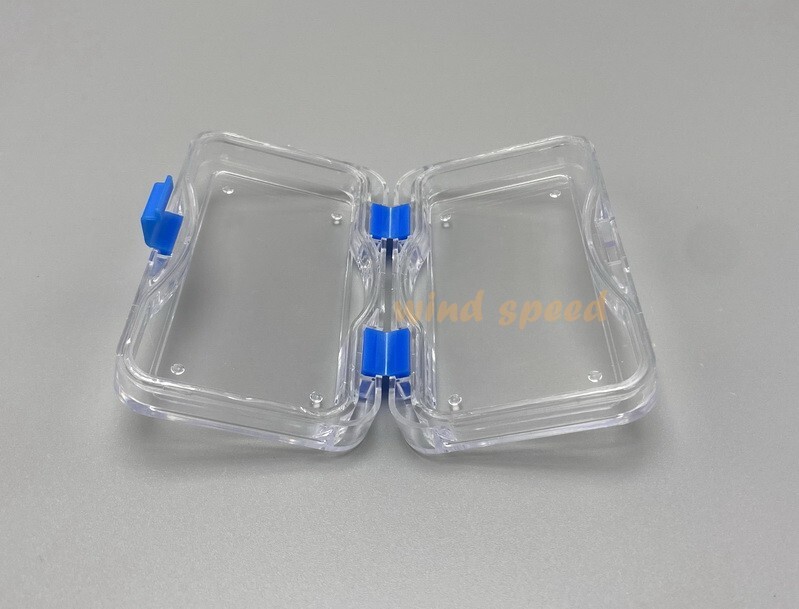 1 Pc Denture False Teeth Membrane Container Hinged Display Box Jewelry Retainer