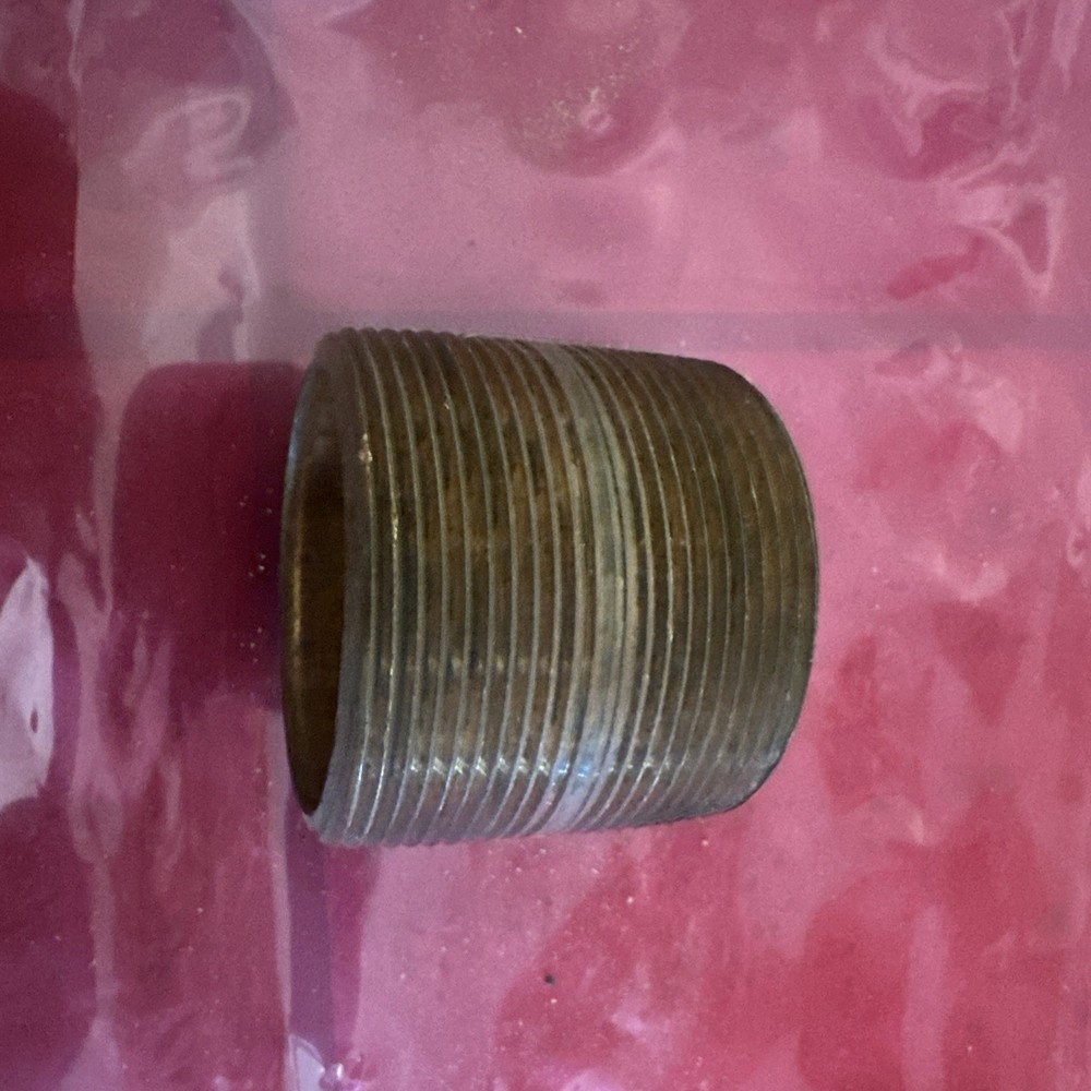 2” Brass Close Nipple