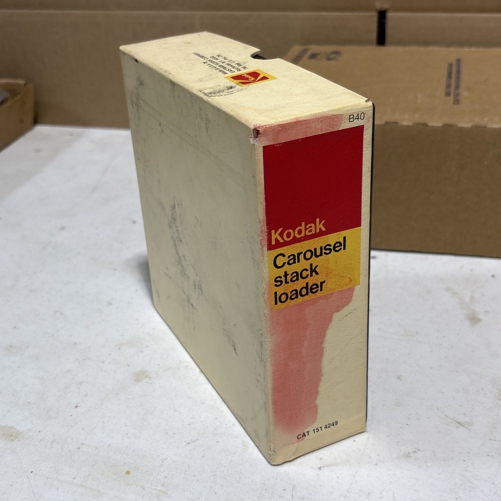 Kodak Carousel Stack Loader B40 Original Box  CAT. 1514249
