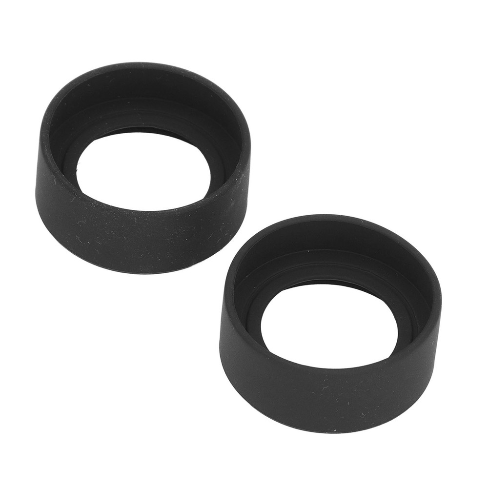 3-2 Pcs Microscope Eyepiece Eye Cup 41mm Diameter Flat Angle Rubber Eyepiece