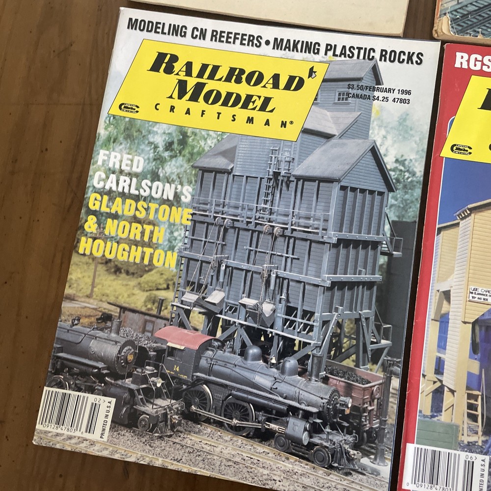 MODEL RAILROAD MAGAZINES & CATALOGS 12 Vintage Issues