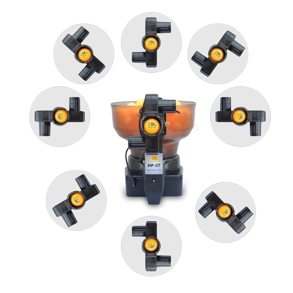 Ping Pong Robot with 36 Different Spin Balls Table Tennis Automatic Ball Machine
