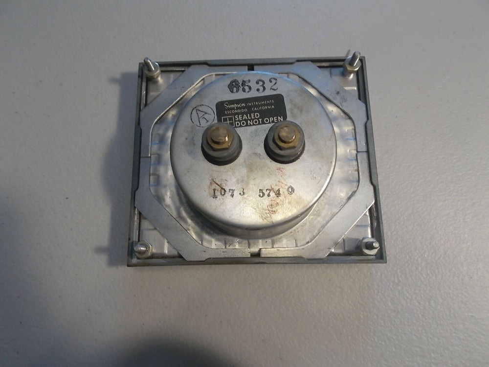 SIMPSON DB 1UV VOLTMETER