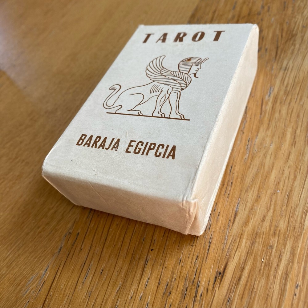 Vintage Baraja Egipcia Tarot Deck