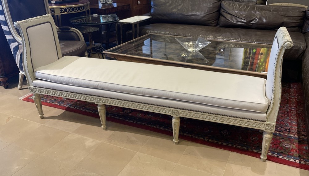 Louis XV Bench with Sabre Arms