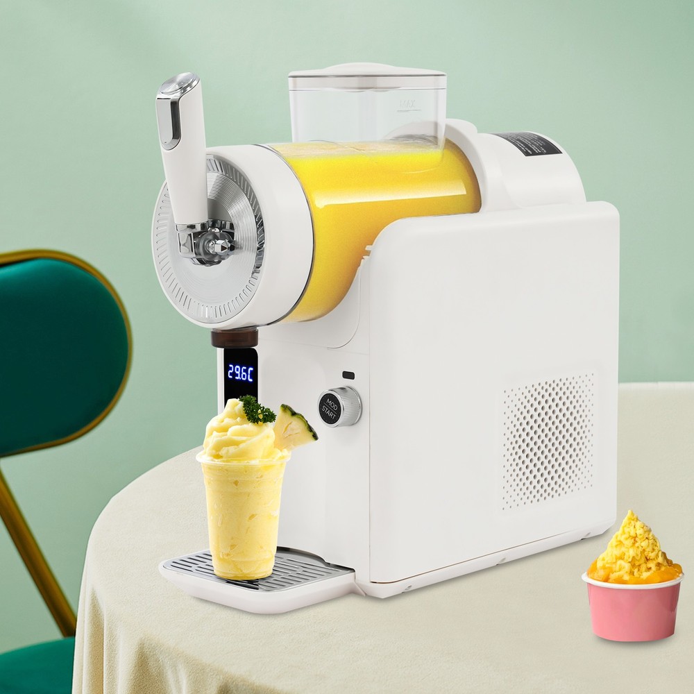 Frozen Drink Machine Set Shaved Ice Tool for Home with Self-Cleaning Function