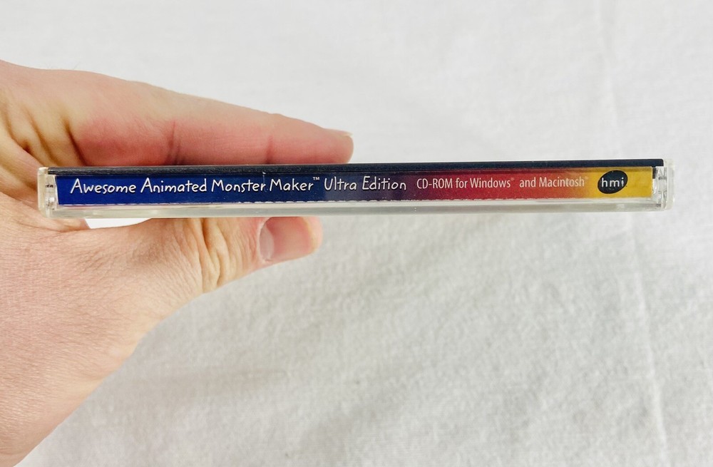 Monster Maker Ultra Edition 1997 PC CD-ROM Houghton Mifflin Interactive