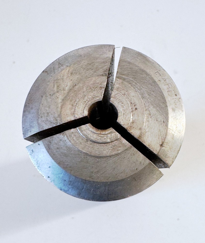 1/4" HARDINGE 5C Round Collet Internal & External Threads .250" USA