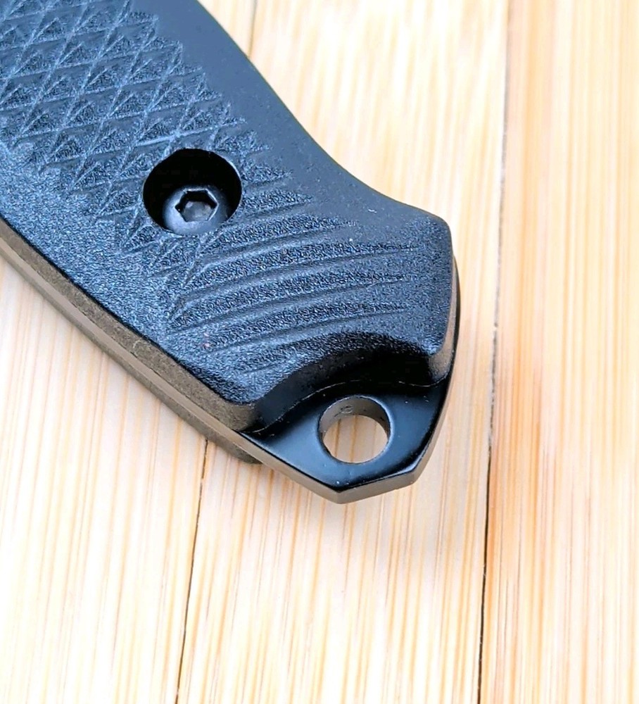 8" BLACK Mini Combat Knife w/ Polymer Handle & Sheath, 3.5" Fixed Blade, NEW