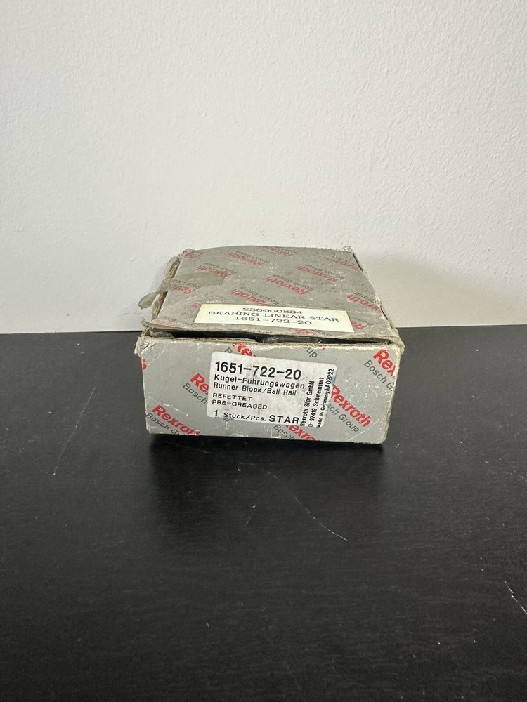Rexroth 1651-722-20 Linear bearing Star