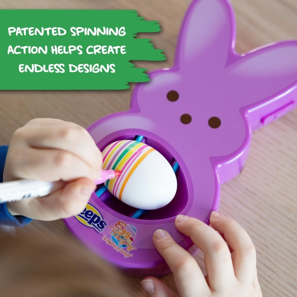 Easter Egg Decorating Kit with EggMazing Spinner & Markers