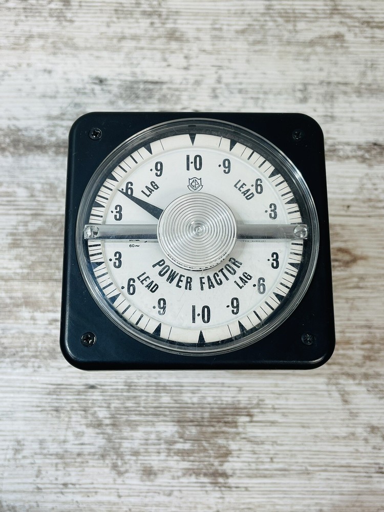 Power Factor Meter 3 phase Lag Lead 230v int res