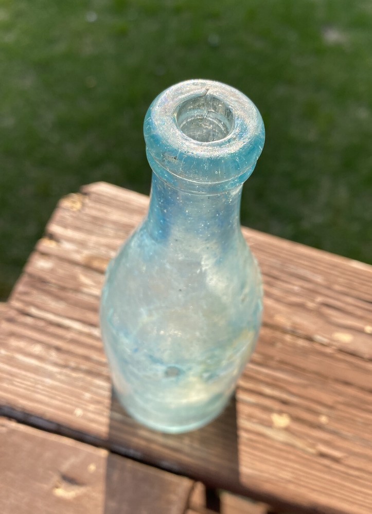 Bengal Bluing , blown bottle, Aqua 1890s