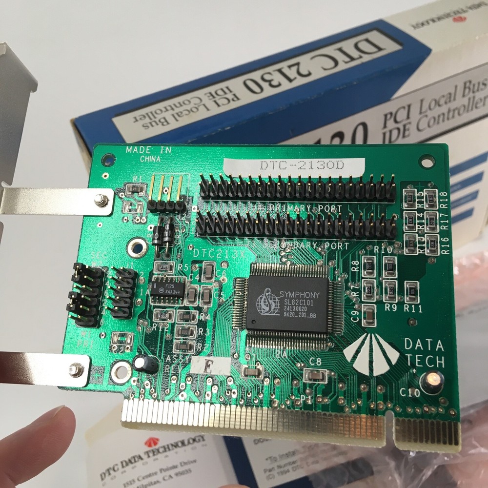 new DTC 2130D PCI Local Bus IDE Controller Dual Port DATA TECHNOLOGY