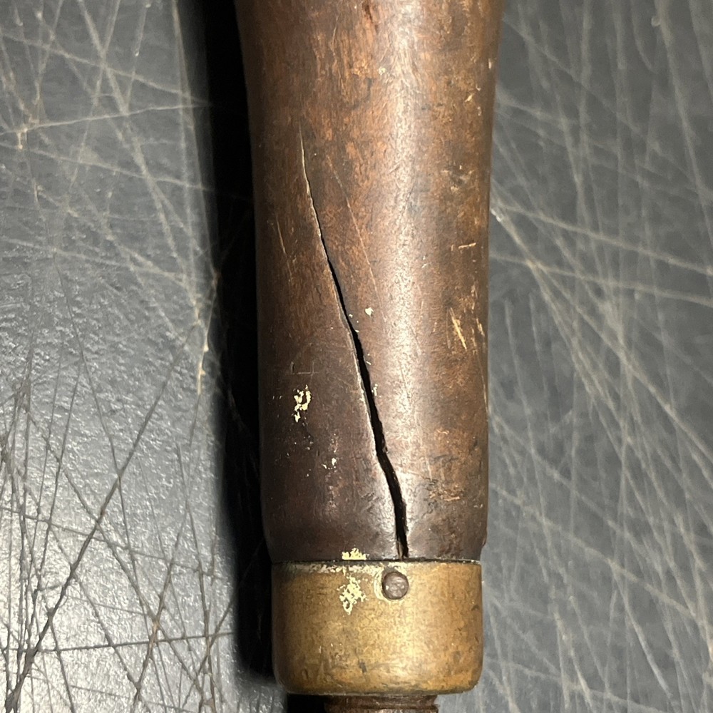Vintage Multi Nesting Tool Screwdriver w/5 Bits Chisel Prybar Nail Puller Punch