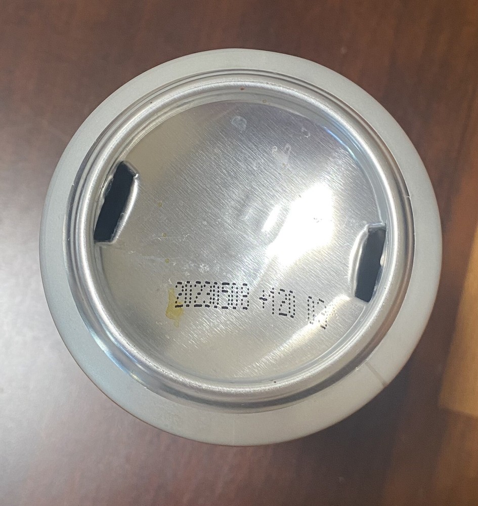 Fallout Hefeweizen Empty Beer Can Bottom Opened Manhattan Project Beer