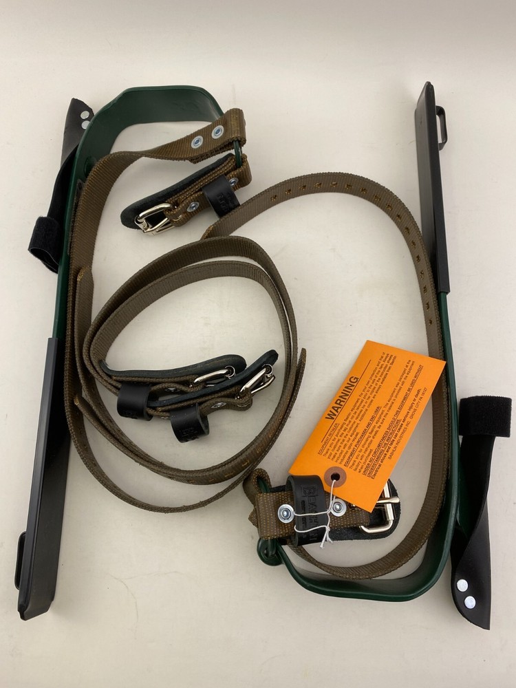 Bashlin BD12-2N Pole Climbers with Bottom Straps and top Straps