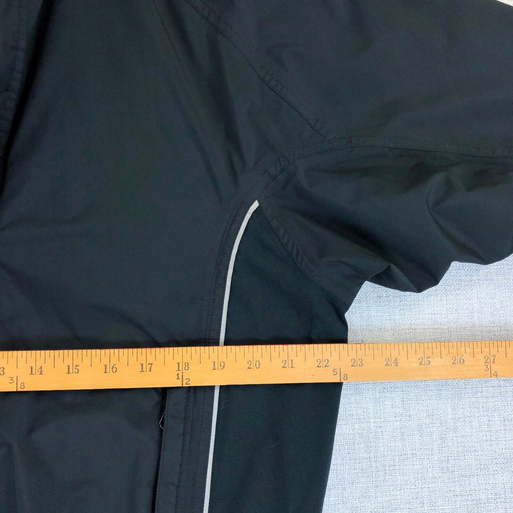 DryJoys FootJoy Pullover Windbreaker Golf Lightweight Jacket Black Men Small