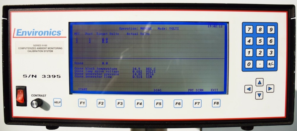 Environics S-9100 Computerized Ambient Monitoring Calibration System