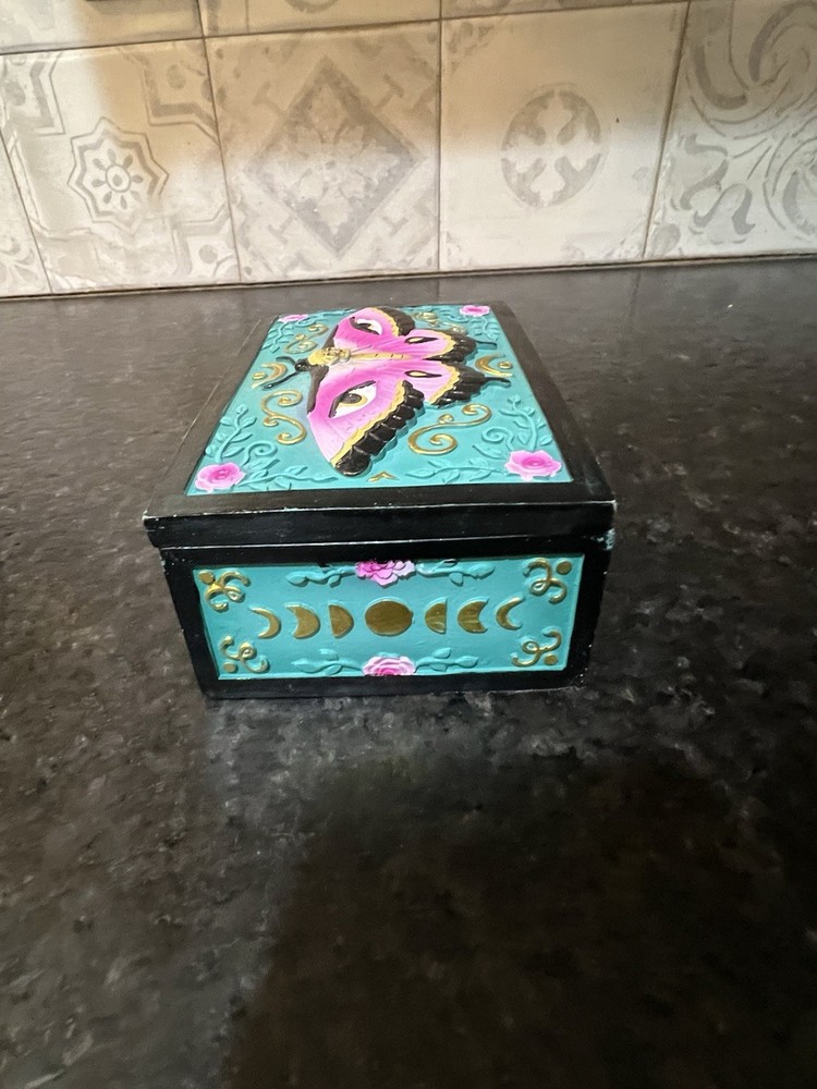 tarot deck storage death moth box from spencers
