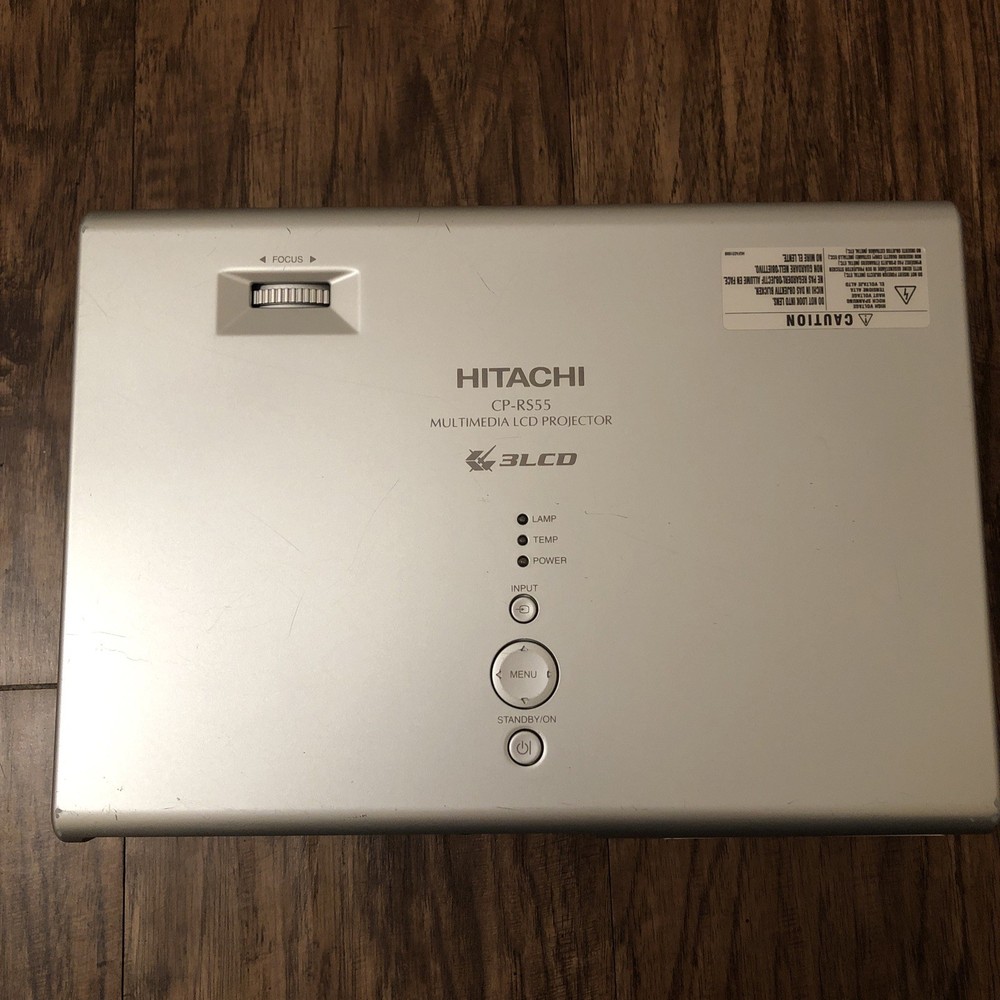 Hitachi Projector Performa CP-RS55 Multimedia LCD Silver