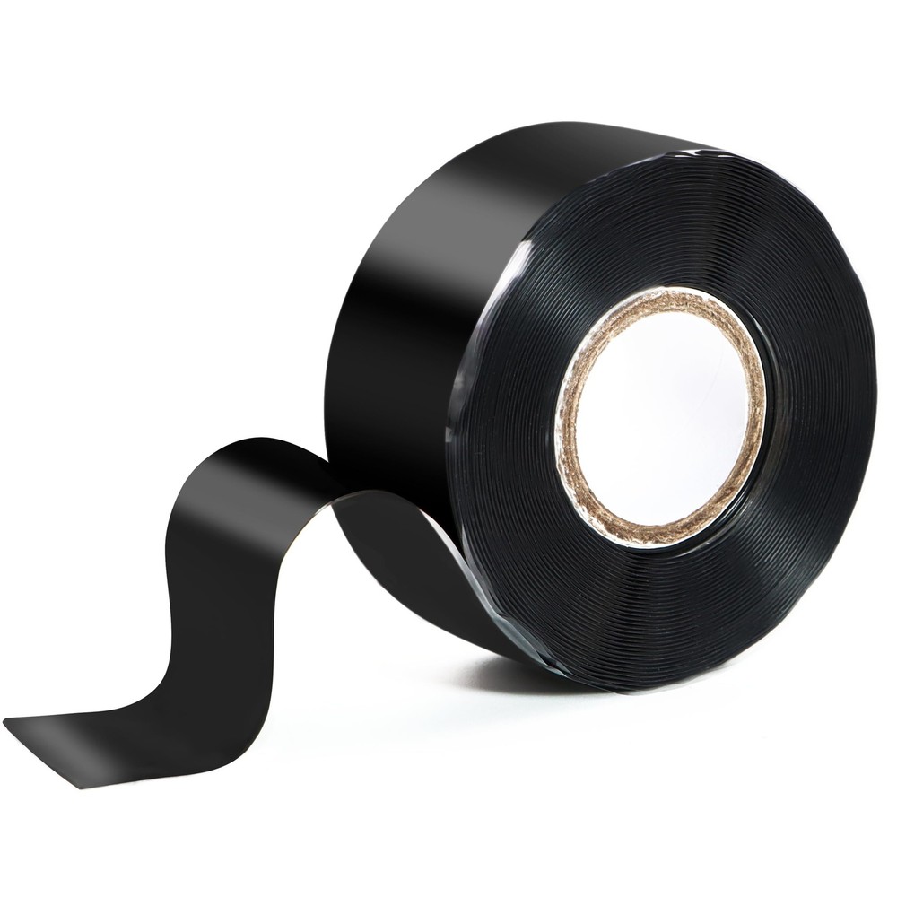 PackYard Self Fusing 1 Roll - 16.4 ft - Black - 20 mil Thickness,
