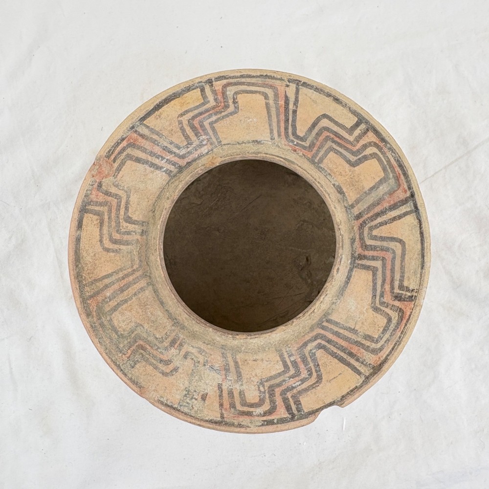 Ancient Indus Valley Polychrome Painted Pottery