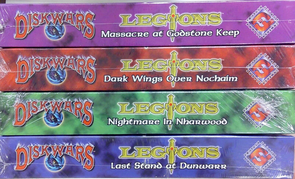 DISKWARS: LEGIONS SET OF 4 (FFG DW 18-21)