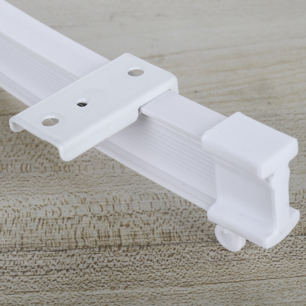 Ceiling Curtain Track Window Rod Pole Rail System Flexible Rail Track Mount US