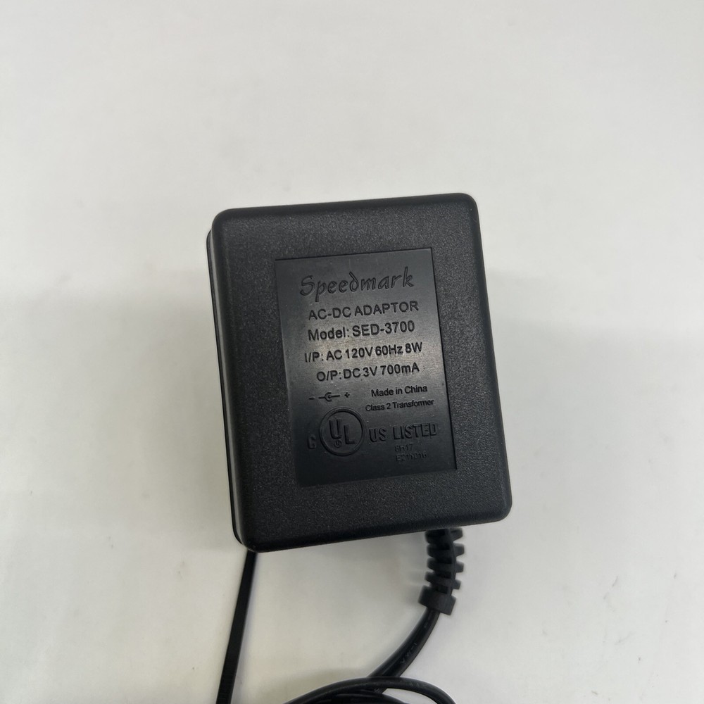 Speedmark AC/DC Adapter SED-3700