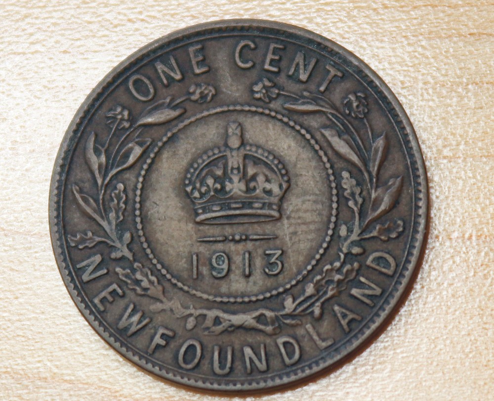 1913 Newfoundland 1 Cent
