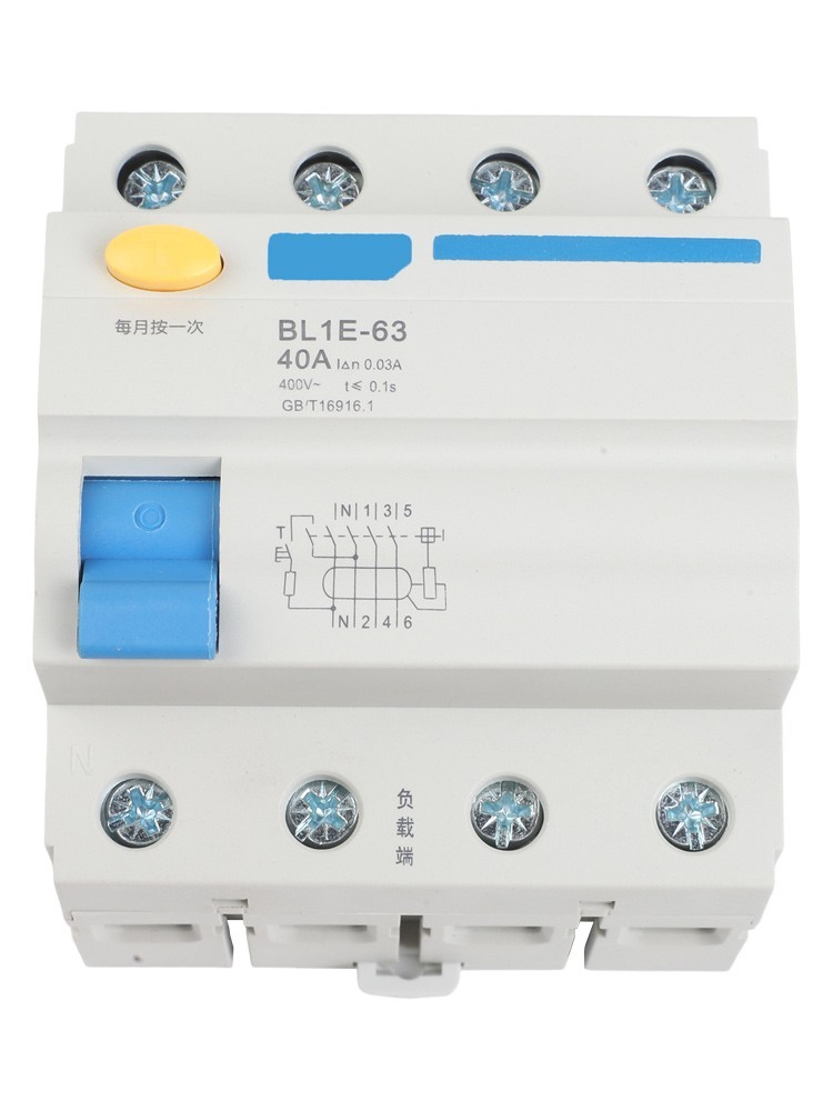 Leakage Protector ML1E63 400V with Visual Indication for Safe Home Wiring