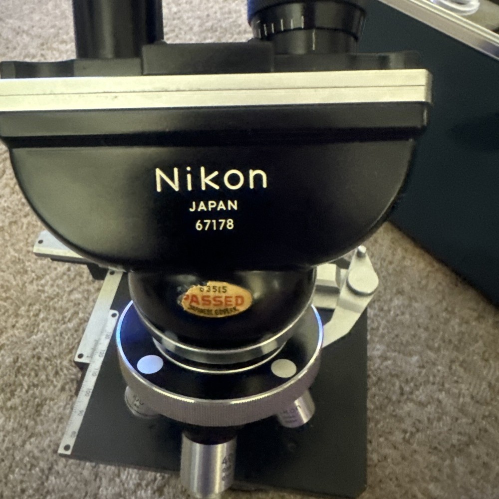 Nikon Microscope MODEL S