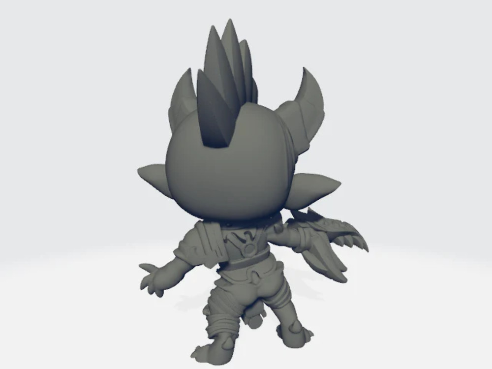 Grimdark Cuteness - Claw Chick #1