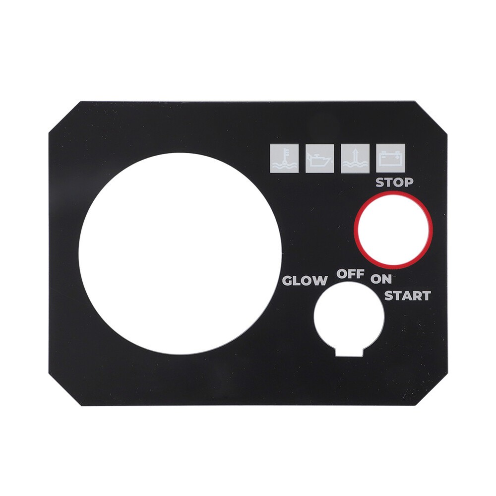 For YANMAR TYPE B 3YM30 3YM20 2YM15 Instrument Panel Sticker Faceplate Adhesive