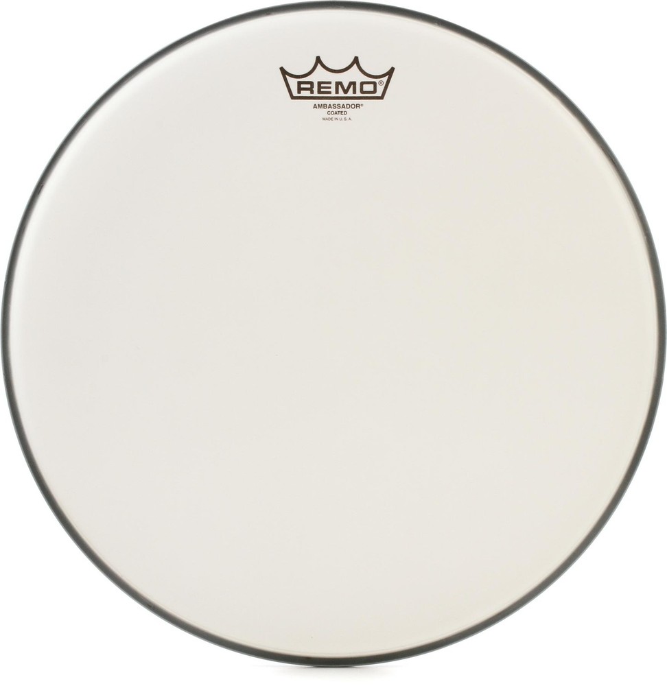Remo Ambassador Coated Drumhead - 14 inches (2-pack) Bundle