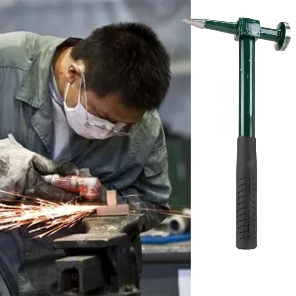Sheet Metal Hammer Auto Body Repair Tool Black for Panel Work