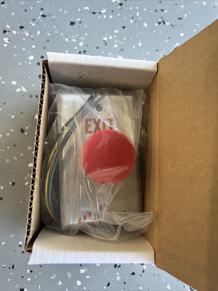 Dynalock 6221 PALM SWITCH Red Push Button