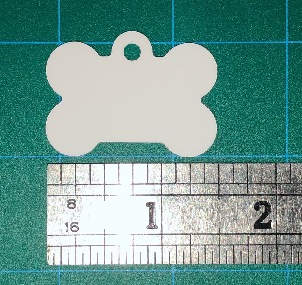 Personalized Dog Bone shape pet tag Name Phone Number Address