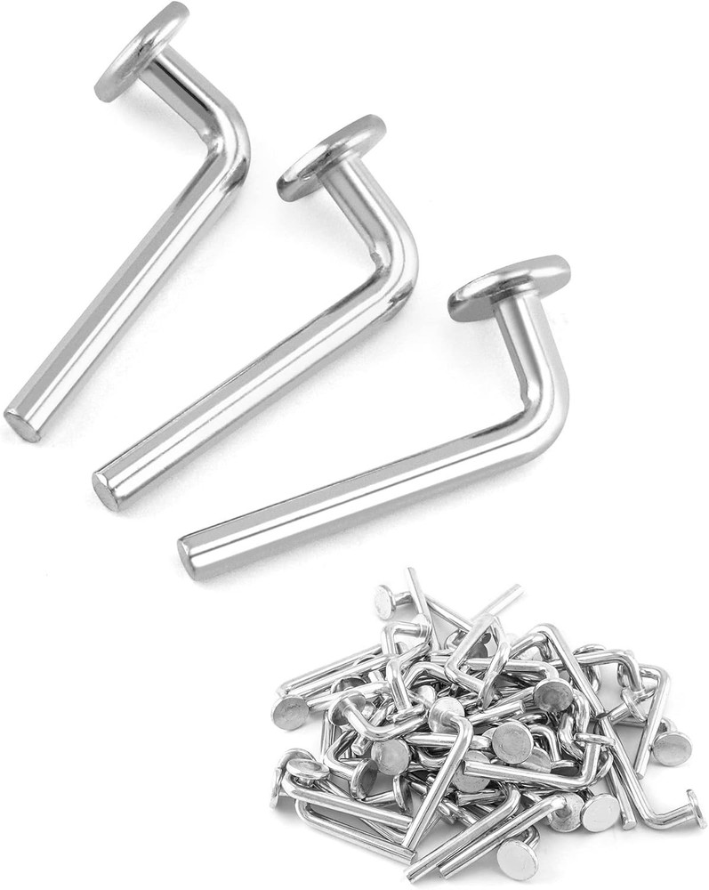 Universal Heavy-Duty Pallet Rack Drop Pins - 100 Pcs M7x55mm Security Solution