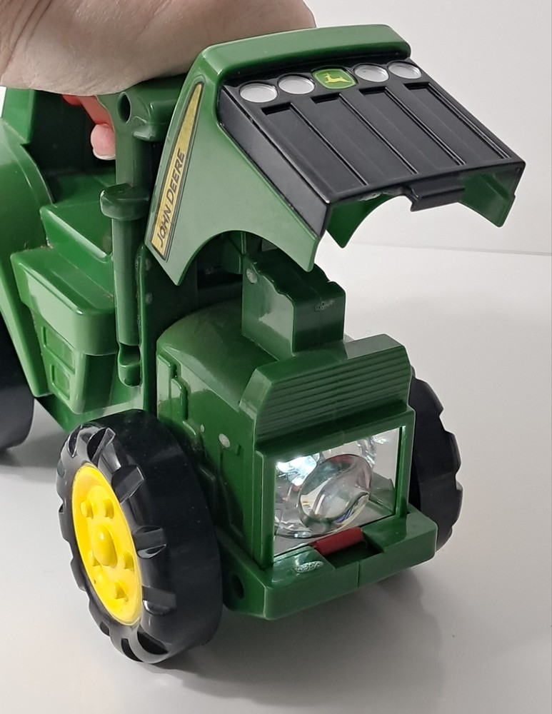 John Deere Roll Go Flashlight 2-in-1 Toy Green Tractor Learning Curve Age 3+