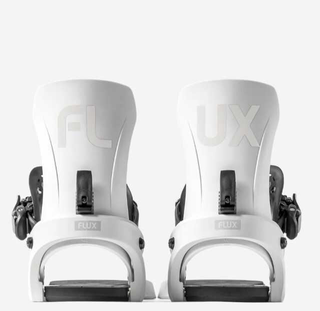 Flux EM Bindings Men's Size Medium 2024/2025 M New Open Box White