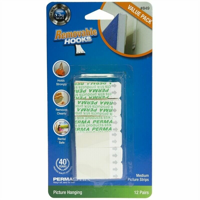 Permastik Medium Picture Strips - 12 Pairs