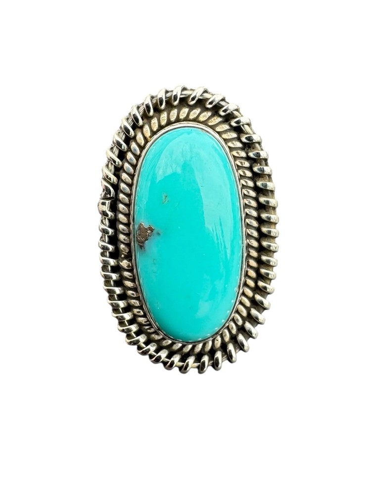 Kingman Turquoise Solid 925 Sterling Silver Ring – The Perfect Turquoise Ring 6