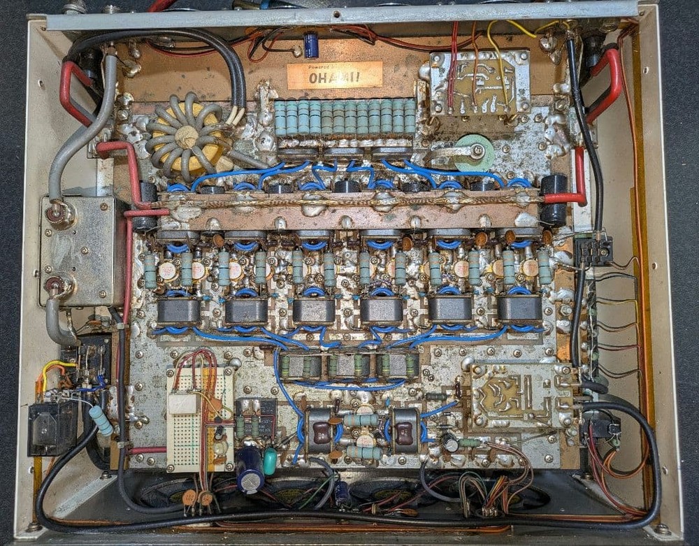 Oami Linear Amplifier 14-Transistor Black Box 5kW Controller Vintage Tested