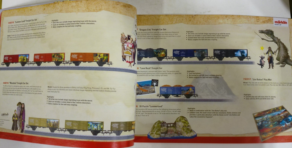 Marklin Start Up 2021 Catalog - Featuring DC Universe Train Sets