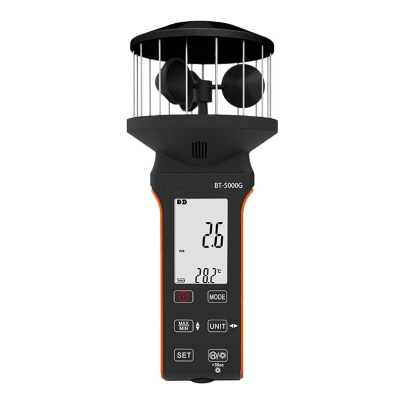 Wind Gauge With Large Screen Digital Cup Anemometer For Easy Operation