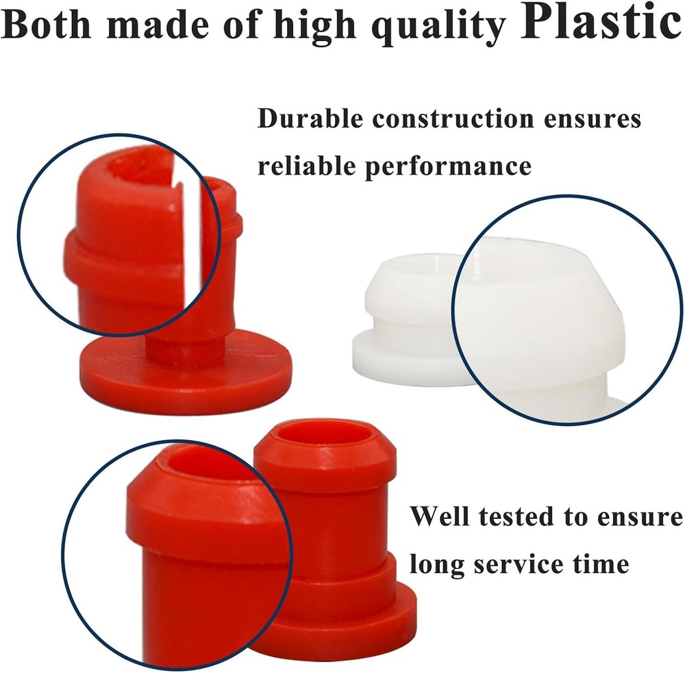 2 Sets 14057 Transmission Shift Cable Bushing Kits, Compatible with Various of M