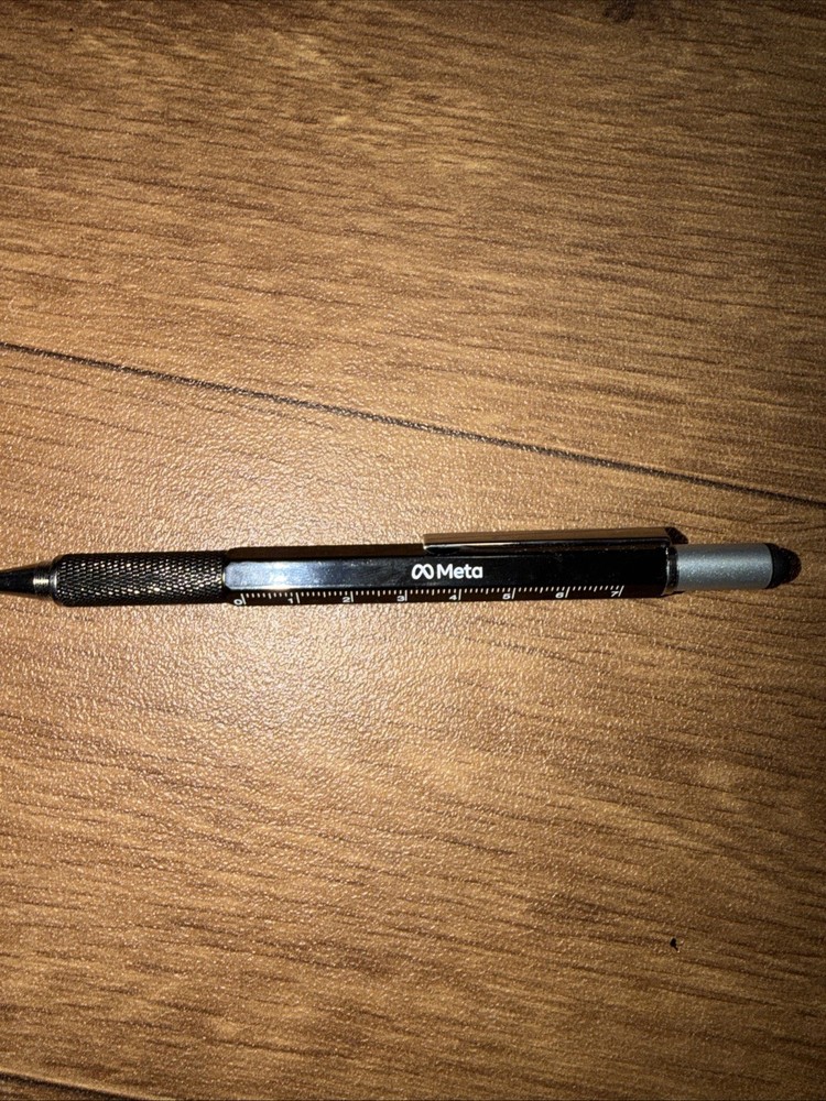 Meta 6-in-1 Silve Multi-Function Tool Pen/Stylus/Ruler/Level & Screwdrivers